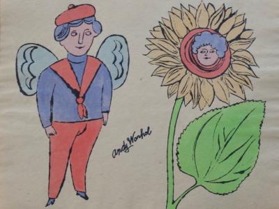 Andy Warhol - In the Bottom of my Garden - Watercolor 2
