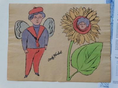 Andy Warhol - In the Bottom of my Garden - Watercolor 2