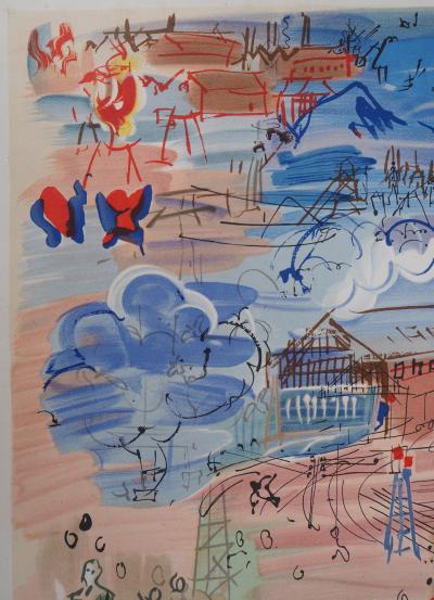 Raoul DUFY (d’après) : La fée électricité, 1972 - Lithographie 2