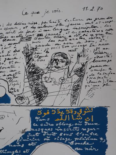 Bernard DUFOUR : Ce que je vois - Sérigraphie Originale Signée 2