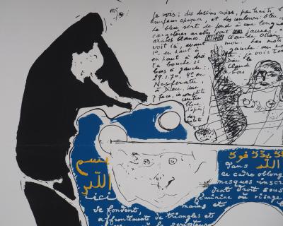 Bernard DUFOUR : Ce que je vois - Sérigraphie Originale Signée 2