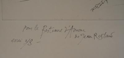 Pierre-Yves TRÉMOIS : Les sauterelles, 1958 - Gravure Originale Signée 2