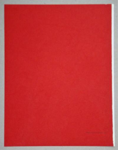 Joan MIRO - Femme avec soleil rouge, 1959 - Linogravure originale 2