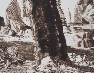 Gérard DIAZ - Ruines - Gravure Originale Signée 2