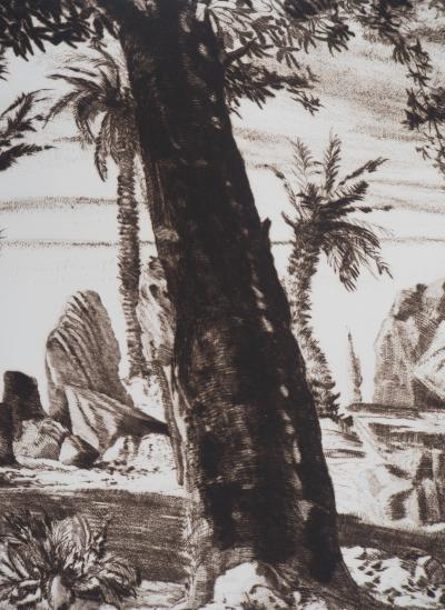 Gérard DIAZ - Ruines - Gravure Originale Signée 2