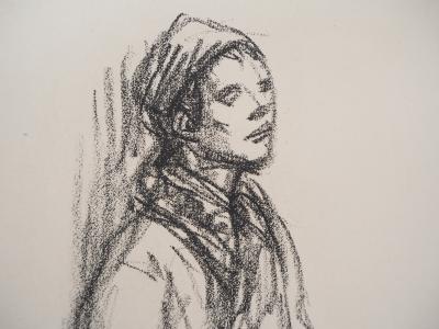 Théophile Alexandre STEINLEN: The kid - Original signed lithograph 2