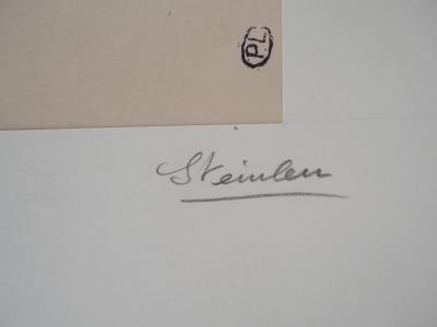 Théophile Alexandre STEINLEN: Das Kind - Original signierte Lithographie 2