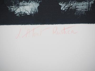 LUTH : L’Atout Rustica - Gravure originale signée 2