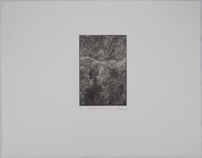 Monique PALAYER - Passage du temps, Gravure originale signée 2