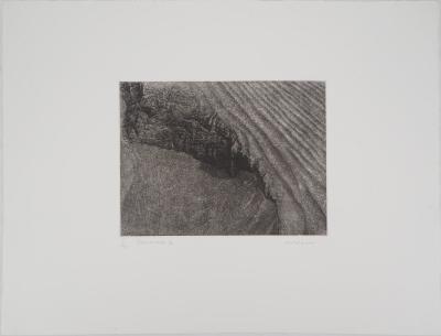 Monique PALAYER - Promenade I - Gravure originale signée 2