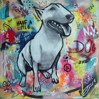 SPACO petit chien street art 2