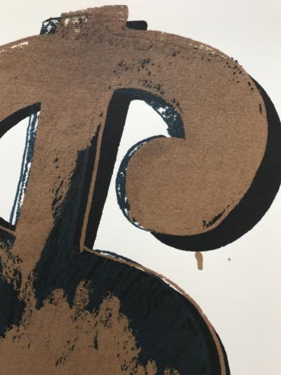 Andy WARHOL (d’après) - Dollar Sign, Lithographie 2