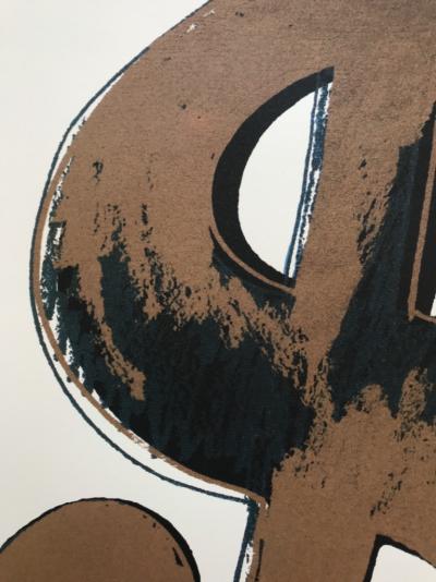 Andy WARHOL (d’après) - Dollar Sign, Lithographie 2