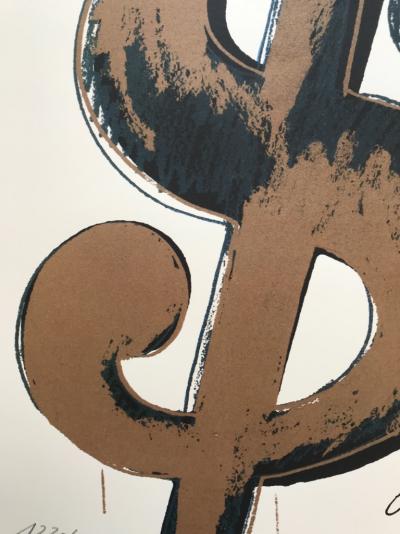 Andy WARHOL (d’après) - Dollar Sign, Lithographie 2