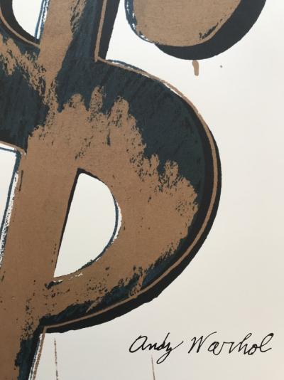 Andy WARHOL (d’après) - Dollar Sign, Lithographie 2
