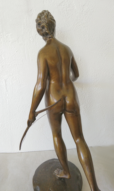 Jean-Antoine HOUDON (d’après) - Diane Chasseresse- Bronze 2