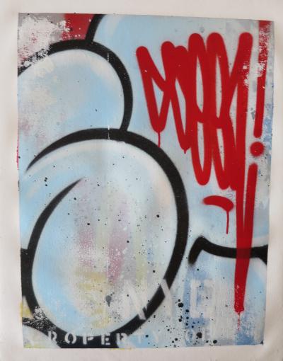 SEEN (Richard Mirando) Blue Red 2018 Property Of NYC 2