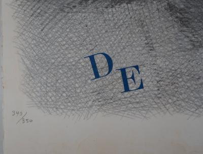 CÉSAR  : Compression Carnaval de Nice - Lithographie Originale Signée 2