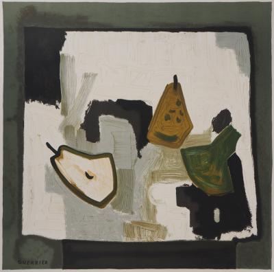 Raymond GUERRIER : Nature morte - Lithographie Signée 2