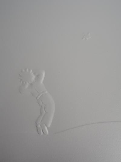 Antoine de Saint-Exupery: The Little Prince's Dream - Woodcut 2
