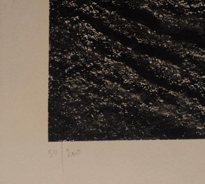 Jean PIAUBERT - Composition lunaire - Lithographie Originale Signée 2