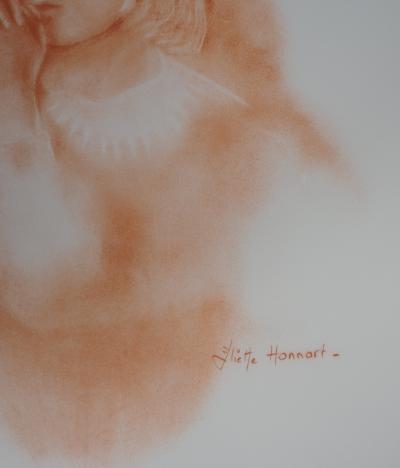 Juliette HONNART : La prière - Lithographie Originale Signée 2