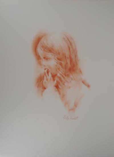 Juliette HONNART : Angoisse - Lithographie Originale Signée 2