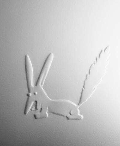 Antoine DE SAINT-EXUPERY : Le portrait du renard - Gravure sur bois 2