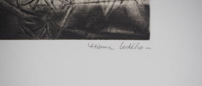 Etienne LODEHO : Passage IX - Gravure originale signée 2