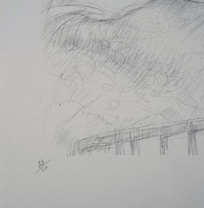 Lucien-Philippe MORETTI : La douceur maternelle - Lithographie Originale Signée 2