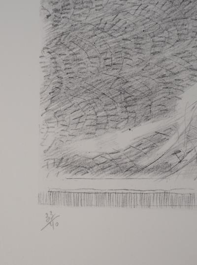 Lucien-Philippe MORETTI : Portrait d’un jeune juif - Lithographie Originale Signée 2