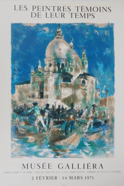 Lucien FONTANAROSA : Affiche Venise - Lithographie Signée 2