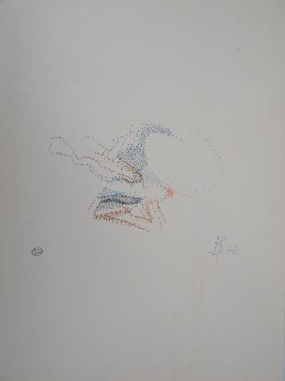 Dora MAAR  - Femme allongée - Dessin Original Signé 2