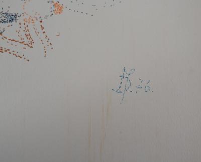 Dora MAAR  - Femme allongée - Dessin Original Signé 2