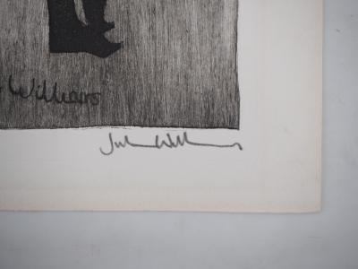 Julian WILLIAMS : La danseuse - Gravure originale signée 2