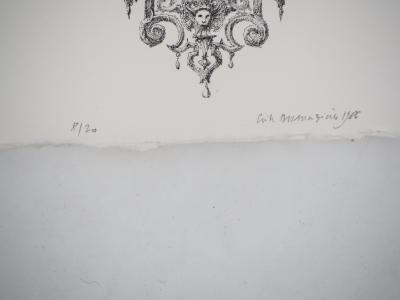 Eric DESMAZIERES : Composition - Gravure originale signée 2