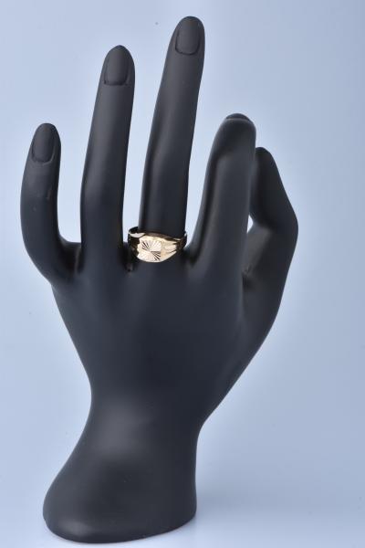 Bague chevalière homme en or 2