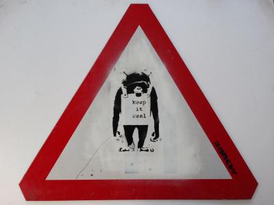 Banksy (né vers 1974), Panneau, GB, vers 2006 2