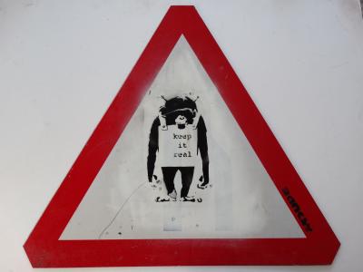 Banksy (né vers 1974), Panneau, GB, vers 2006 2