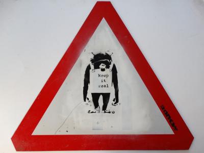 Banksy (né vers 1974), Panneau, GB, vers 2006 2