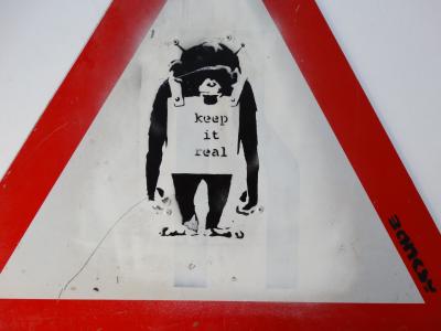 Banksy (né vers 1974), Panneau, GB, vers 2006 2