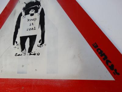 Banksy (né vers 1974), Panneau, GB, vers 2006 2