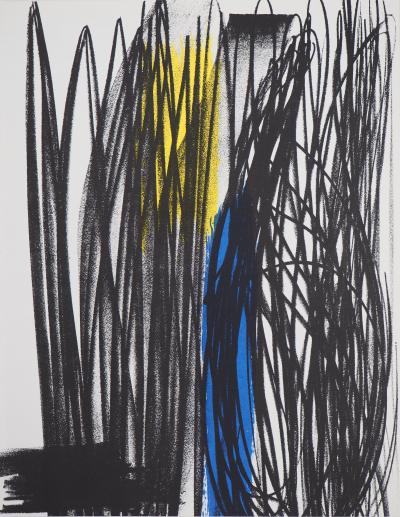 Hans HARTUNG : Influence, 1973 - Lithographie originale 2