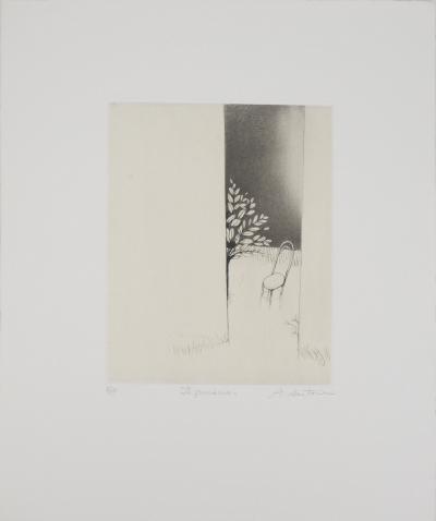 Annapia ANTONINI : Le giardino - Gravure originale signée 2