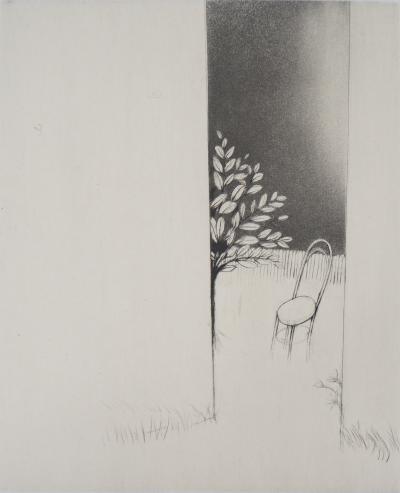 Annapia ANTONINI : Le giardino - Gravure originale signée 2