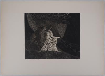 Hélène CSECH : Impulsions - Gravure Originale Signée 2
