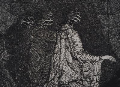 Hélène CSECH : Impulsions - Gravure Originale Signée 2