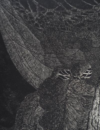 Hélène CSECH : Impulsions - Gravure Originale Signée 2