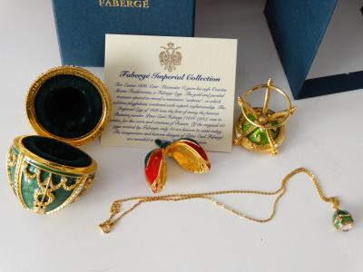 Fabergé, Oeuf impérial Fabergé, émail 2