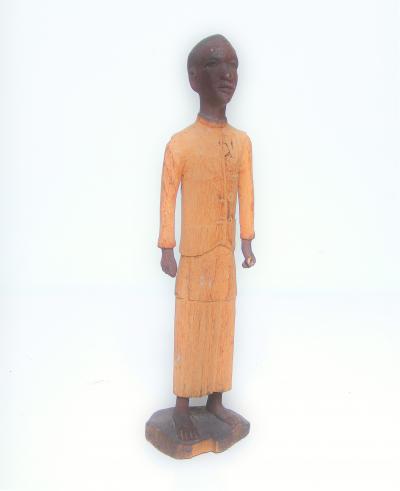 Madagascar, Tribu Bara - Statuette en bois, milieu du XXème siècle 2